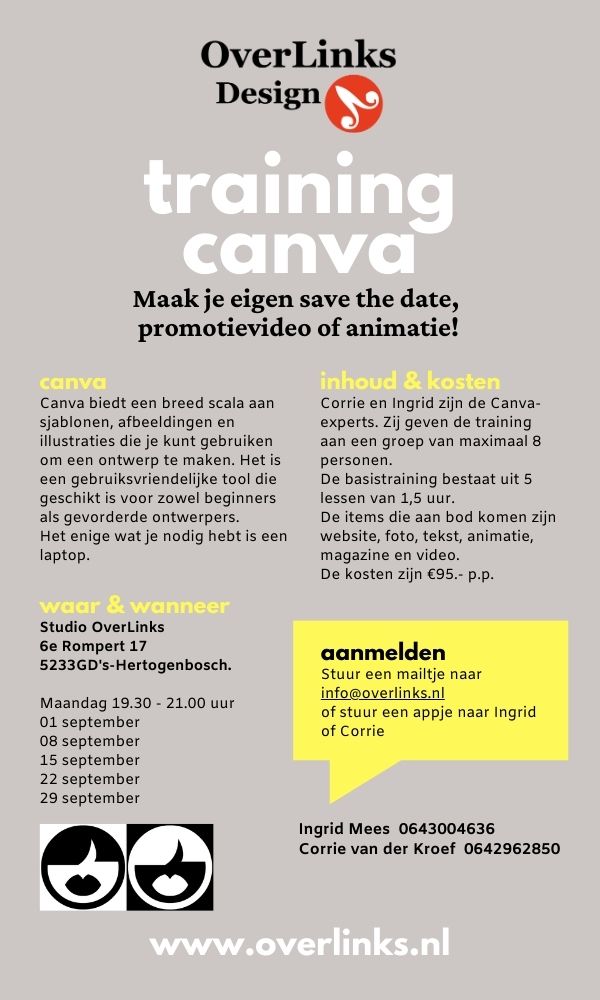 Training Canva September